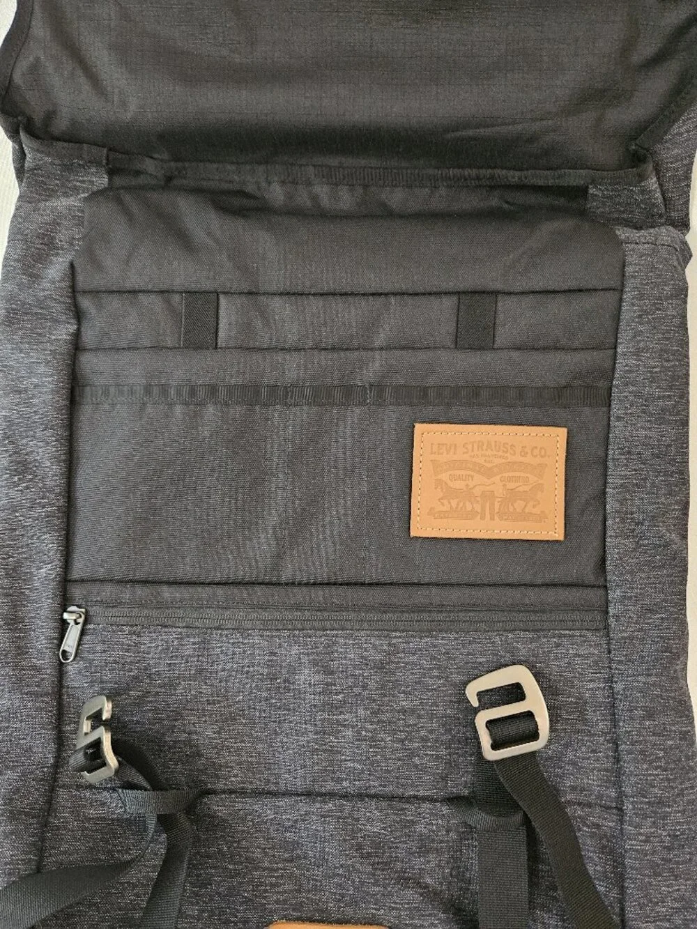 NWT Levi's Commuter Flap Over Waterproof Cycling Backpack Laptop Bag Cordura